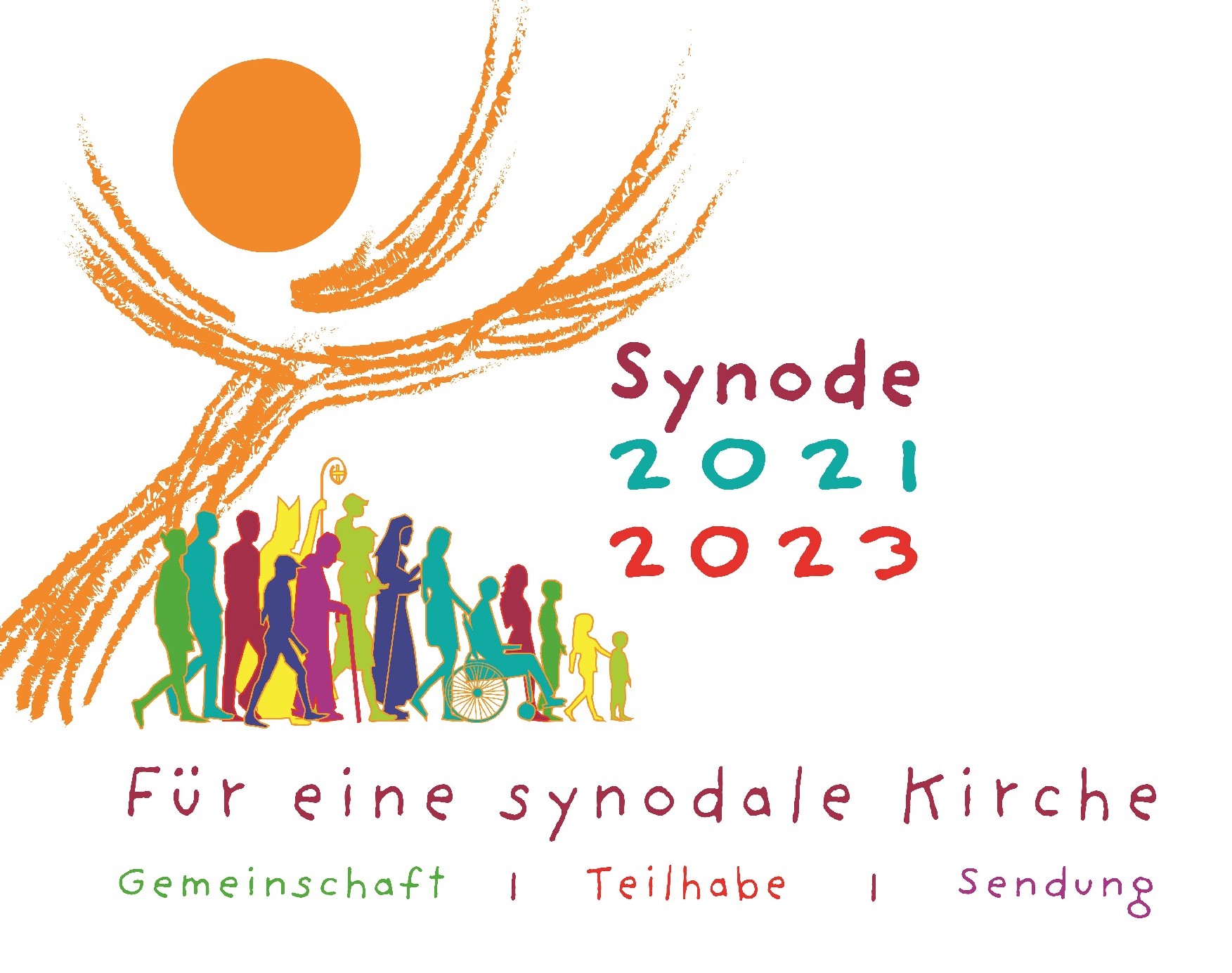 Logo der katholischen Bischofssynode 2023