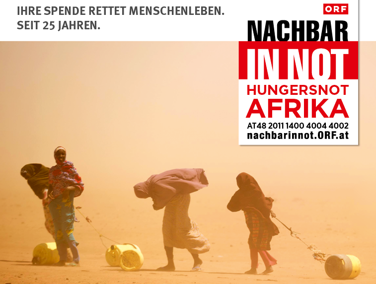 Hungerkatastrophe in Afrika / 'Nachbar in Not'