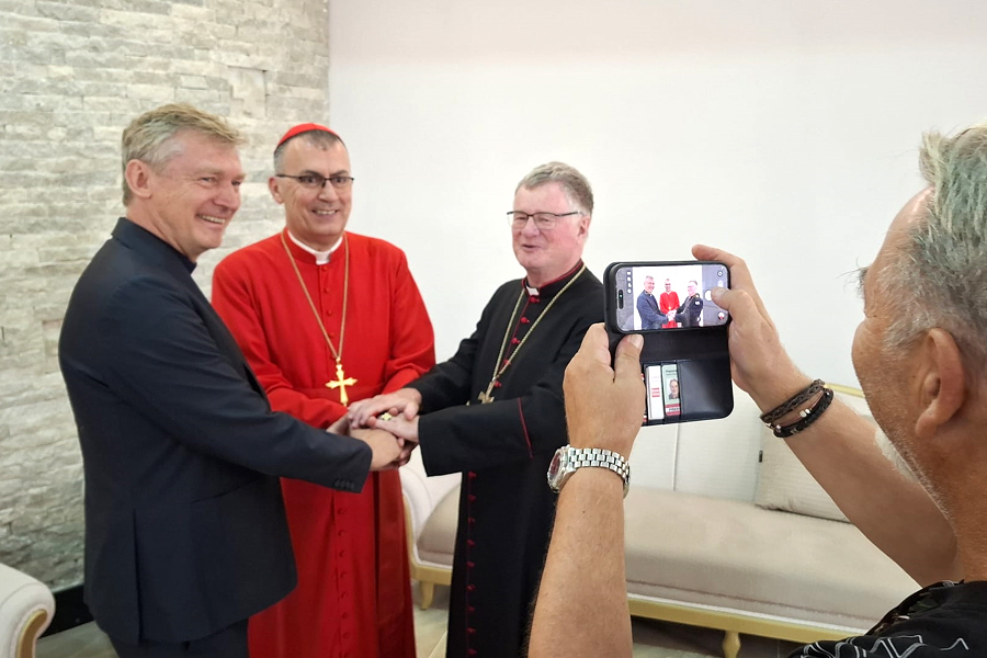 Besuch beim chaldäischen Patriarchen im Irak