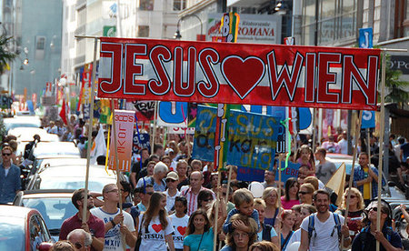 Marsch für Jesus / Kathpress / Gutenbrunner Marsch für Jesus