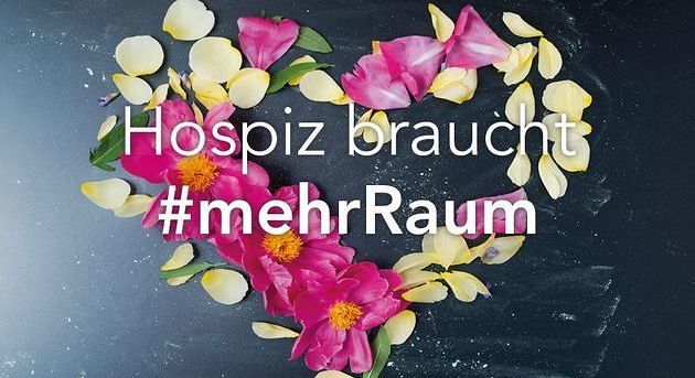 CS-Plakatsujet 'Hospiz braucht #mehRaum' / Caritas Socialis